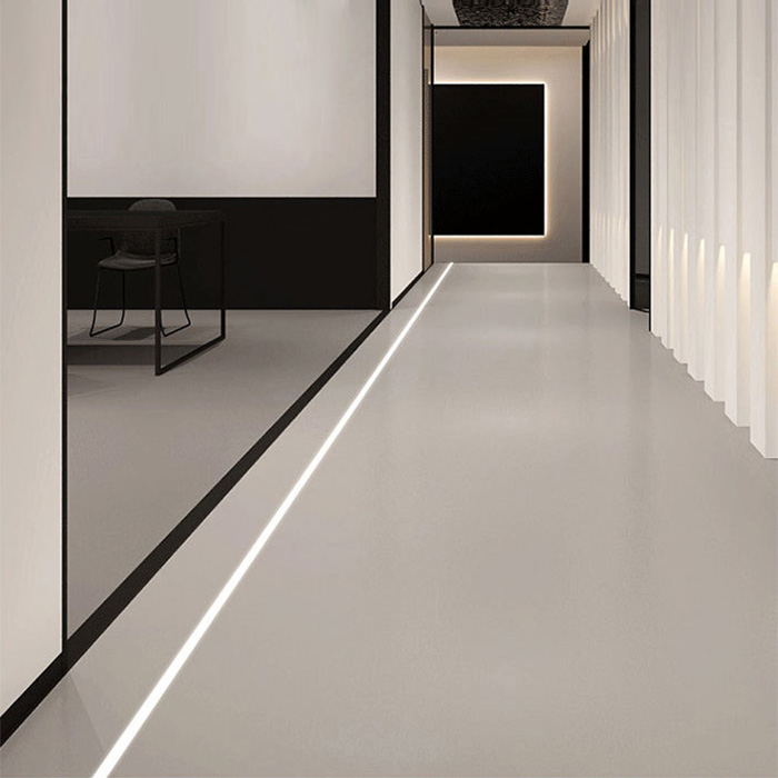 Small In Ground Lighting Strip Profile For 12mm LED